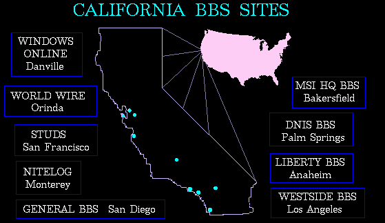 CRC BBS LOCATIONS IN CALIFORNIA